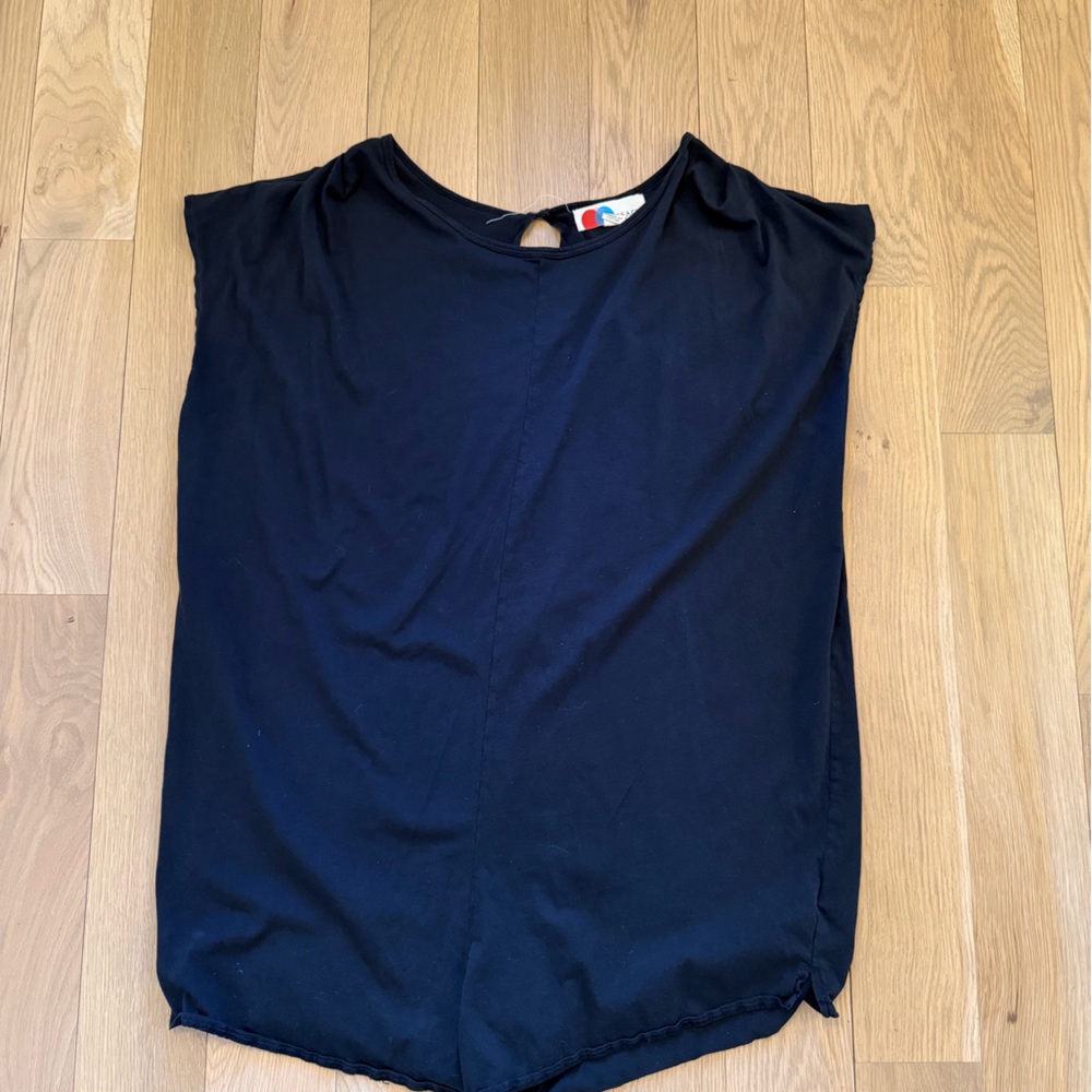 Black Sleeveless Jumpsuit